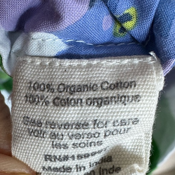 PRINTFRESH hydrangea hideaway  tunic dress organic cotton M - Picture 5 of 7